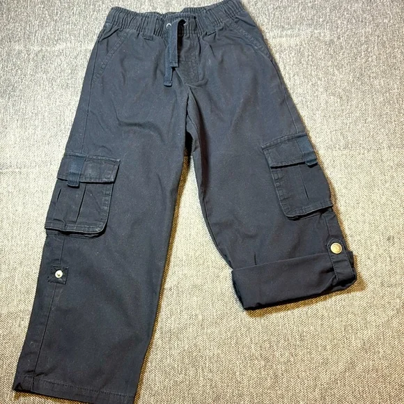 Kids -Boy’s Gymboree Navy Pants With Polo Shirt Set size 5 - Picture 5 of 9